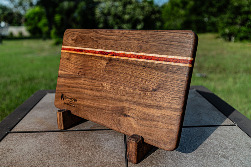 Charcuterie Board (Walnut, Maple & Padauk)