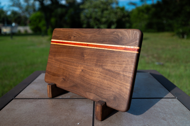 Charcuterie Board (Walnut, Maple & Padauk)