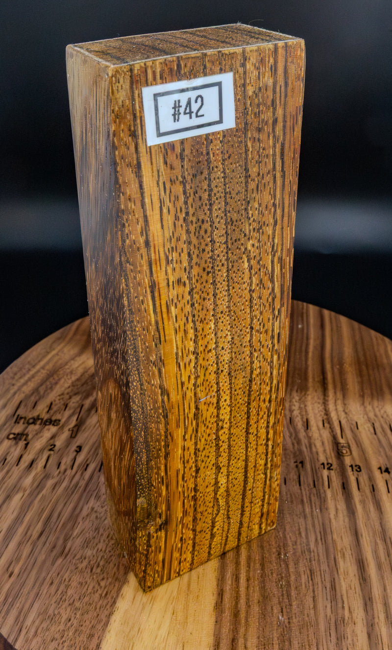 Zebra Wood (Stabilized) #42