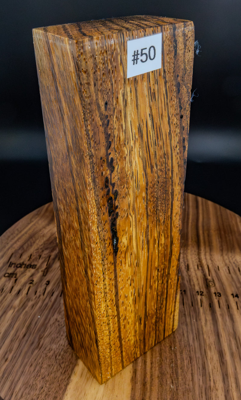 Zebra Wood (Stabilized) #50