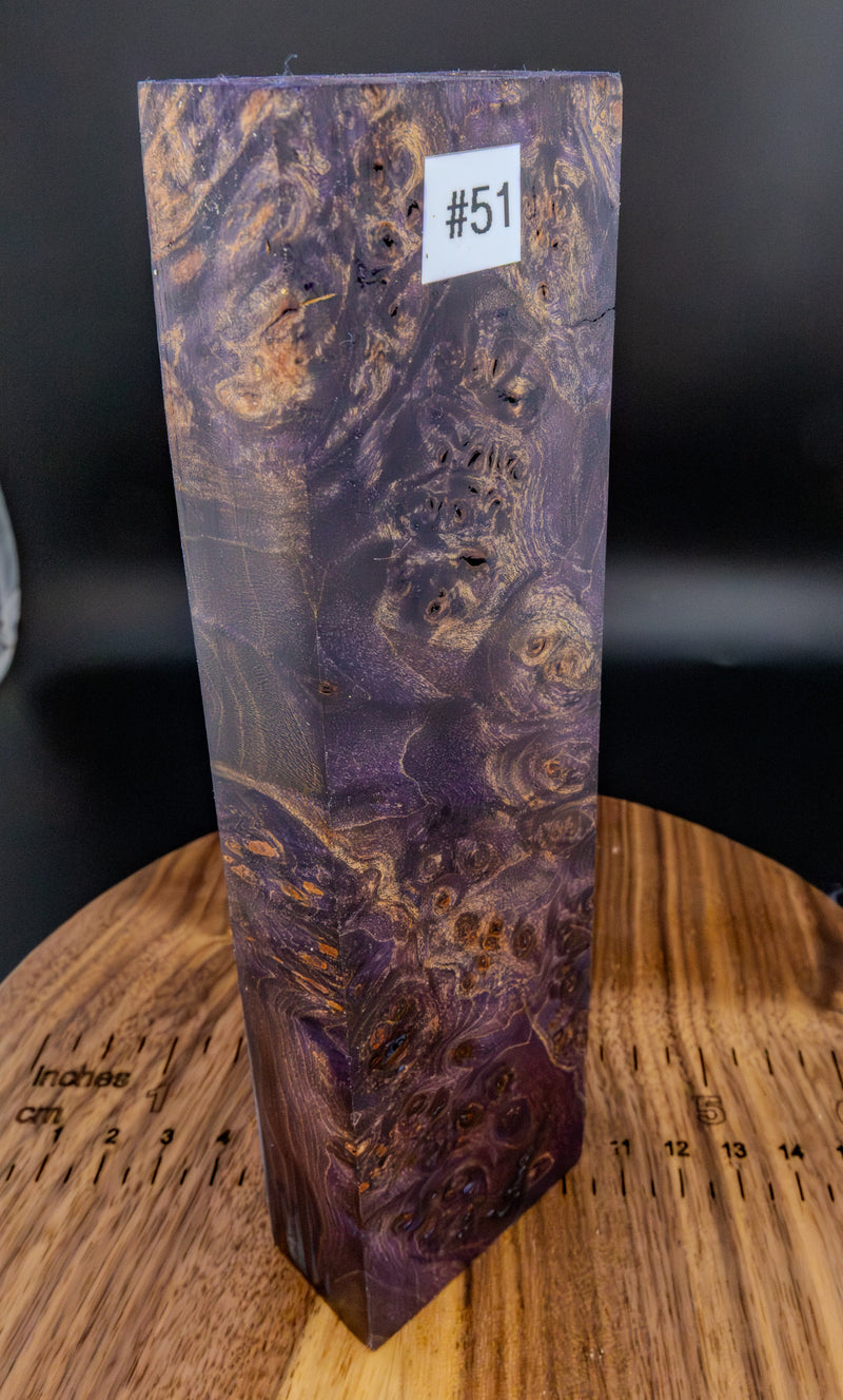 Maple Burl (Stabilized) #51