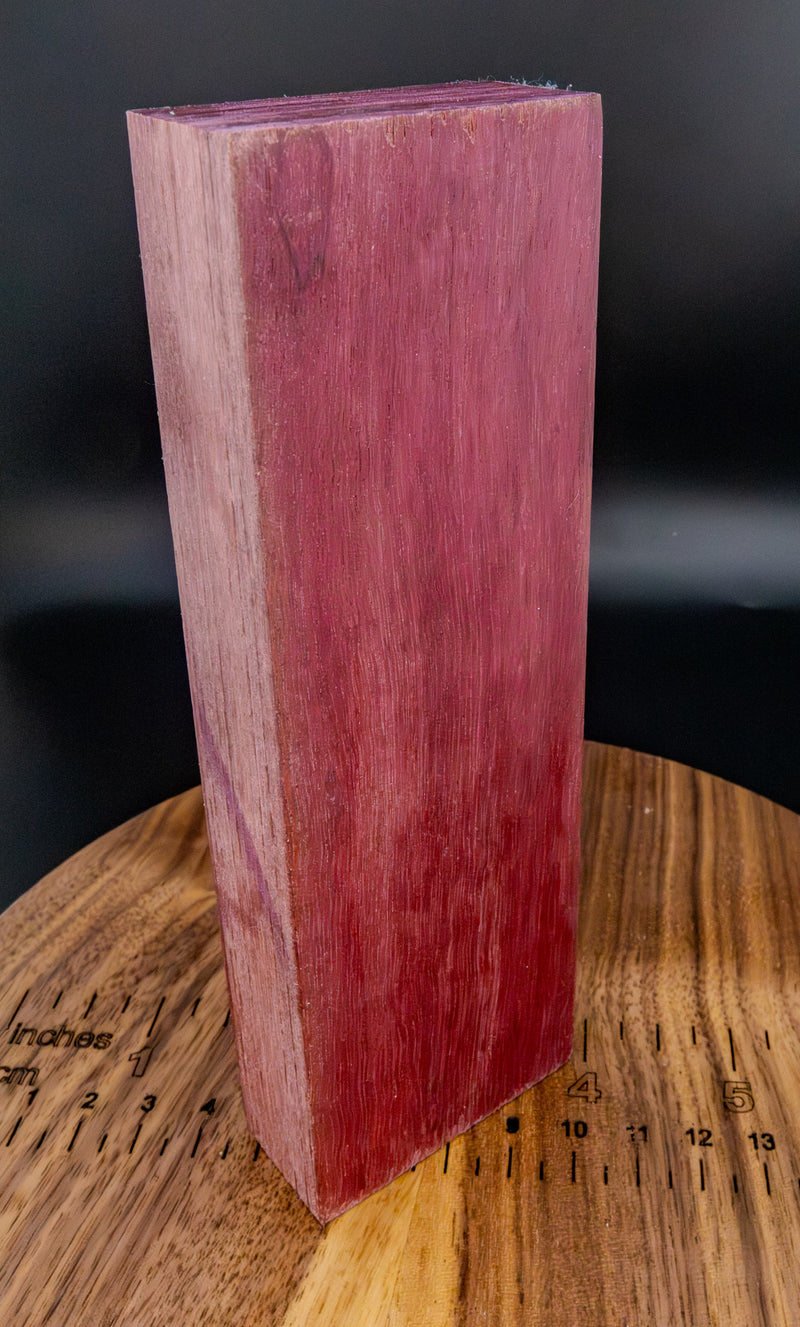 Purple Heart Knife Blank (Non-Stabilized)